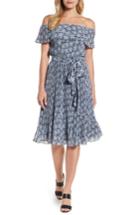 Women's Michael Michael Kors Jewel Pleat Dress - Blue