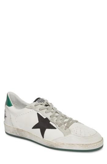 Men's Golden Goose B-ball Star Sneaker Eu - White