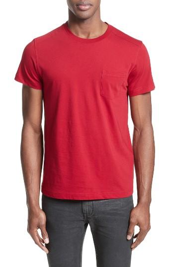 Men's Belstaff New Thom Heritage Jersey T-shirt - Red