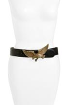 Women's Raina Eagle Leather Belt