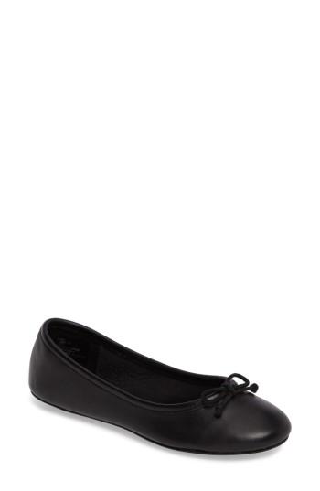 Women's Steve Madden Thea Flat .5 M - Black