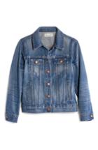 Women's Madewell Denim Jacket, Size - Blue