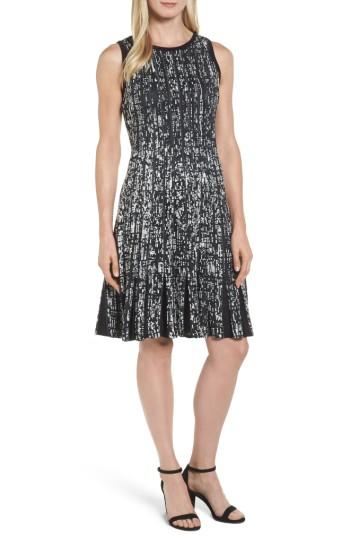 Women's Nic+zoe Boulevard Twirl Dress - Black