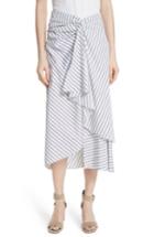 Women's A.l.c. Diller Ruffle Front Skirt - Grey