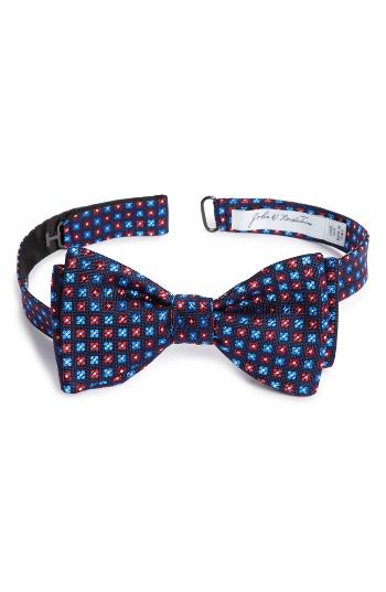 Men's John W. Nordstrom Xerxes Mini Silk Bow Tie, Size - Red