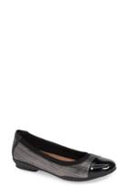 Women's Clarks Nenneh Garden Flat .5 W - Metallic
