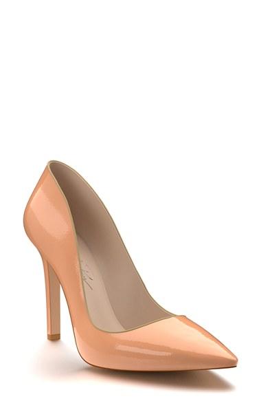 Women's Shoes Of Prey Pointy Toe Pump B - Beige