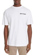 Men's Palm Angels New Basic Logo T-shirt - Black