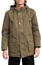 Men's Rvca Ground Control Ii Cotton Parka