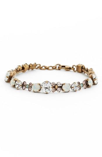 Women's Sorrelli Well Rounded Crystal Bracelet