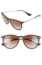 Women's Ray-ban Erika Classic 54mm Sunglasses - Clear/ Brown