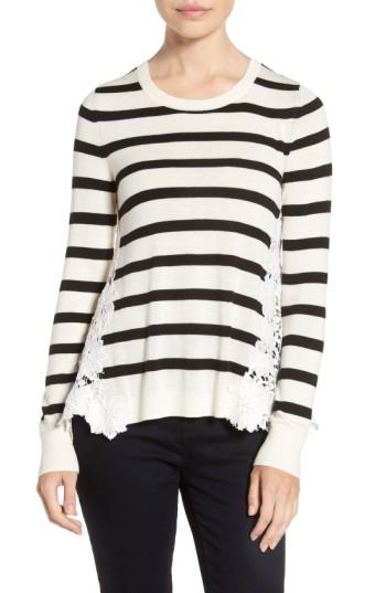 Women's Chelsea28 Lace Back Sweater - White