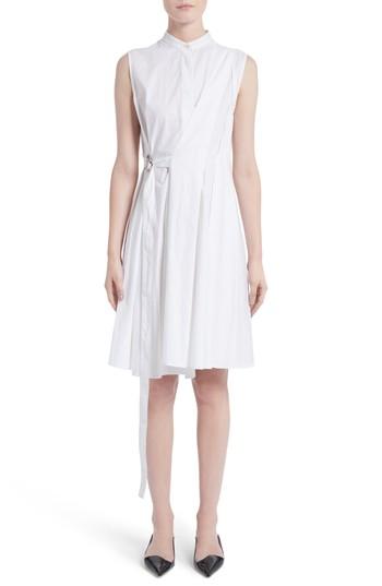 Women's Proenza Schouler Cotton Poplin Wrap Dress - White