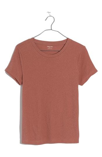Women's Madewell Lo-fi Shrunken Tee - Red