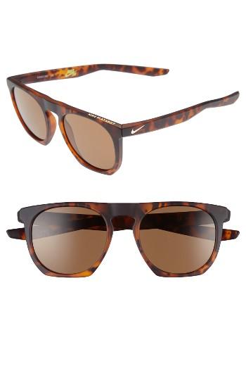 Men's Nike Flatspot 52mm Sunglasses - Tortoise