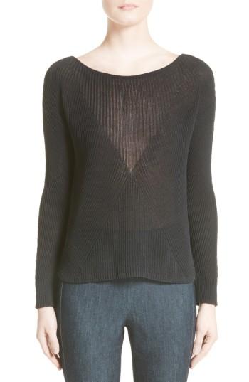 Women's Rag & Bone Gretchen Pullover, Size - Black