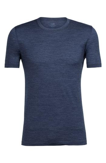 Men's Icebreaker Tech Lite Short Sleeve Crewneck T-shirt, Size - Blue