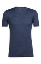 Men's Icebreaker Tech Lite Short Sleeve Crewneck T-shirt, Size - Blue