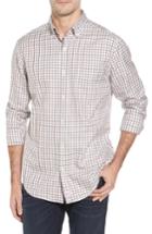 Men's Vineyard Vines Classic Fit Tucker Cocktail Club Check Sport Shirt, Size - Red
