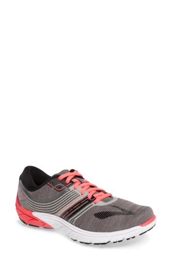 Women's Brooks Purecadence 6 Running Shoe .5 B - Grey