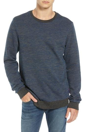 Men's Scotch & Soda Crewneck Sweatshirt - Blue