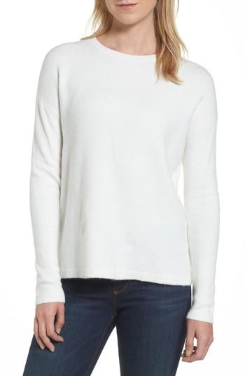 Women's Halogen Bow Back Sweater - Ivory