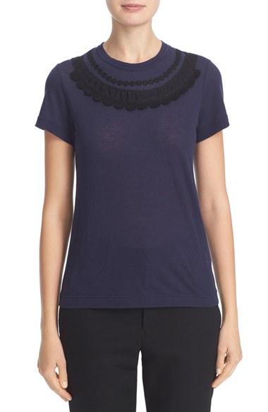 Women's Tricot Comme Des Garcons Embroidered Tee