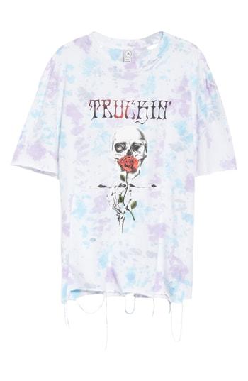 Women's Alchemist Truckin' Distressed Tee - White