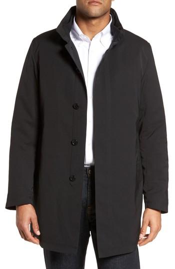 Men's Sanyo Peter Rain Coat - Black