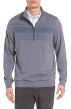 Men's Travis Mathew El Arco Quarter Zip Pullover - Blue