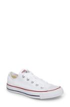Women's Converse Chuck Taylor Low Top Sneaker .5 M - White