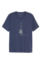 Men's John Varvatos Star Usa Guitar Stack Graphic T-shirt