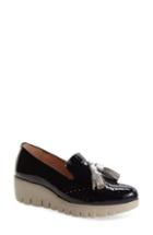 Women's Wonders C-3366 Loafer Wedge .5us / 38eu - Blue