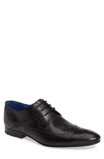 Men's Ted Baker London Oakke Wingtip M - Black