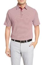 Men's Bobby Jones Xh20 Ranger Stripe Polo - Red