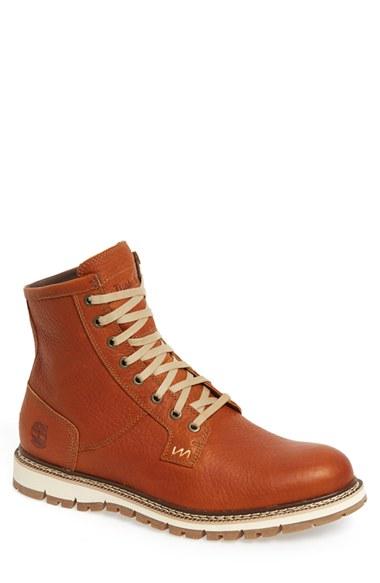 Men's Timberland 'britton Hill' Waterproof Boot .5 M - Metallic