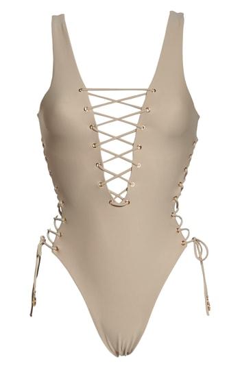 Women's Luli Fama Interlaced One-piece Swimsuit