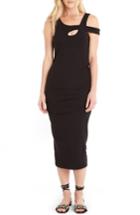 Women's Michael Stars Crossover Strap Midi Dress
