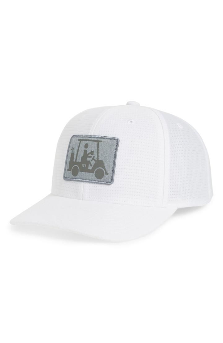 Men's Travis Mathew Coming In Hot Snapback Cap - Grey