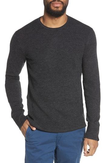 Men's Rag & Bone Gregory Slim Fit Wool-blend T-shirt - Grey