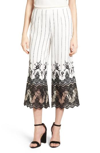 Women's Kobi Halperin Brady Lace Hem Culottes