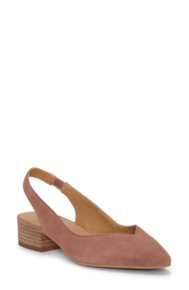 Women's Lucky Brand Caedmam Slingback Pump .5 M - Pink