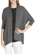 Women's Eileen Fisher Oversized Tencel Lyocell Blend Cardigan - Beige