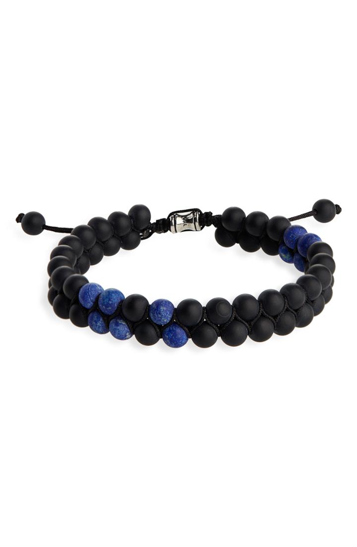 Men's Jonas Studio Double Woven Bead Bracelet