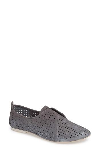 Women's Dolce Vita Kylie Perforated Slip-on Oxford M - Grey