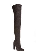 Women's Steve Madden Crystals Over The Knee Boot