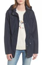 Women's Barbour Barometer Hooded Jacket Us / 14 Uk - Blue