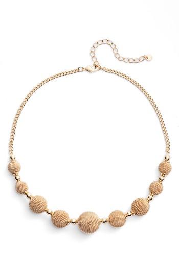 Women's Halogen Textured Charm Collar Necklace