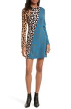 Women's Diane Von Furstenberg Bias Fitted Print Dress