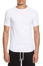 Men's Reigning Champ Jersey Raglan Crewneck T-shirt - White